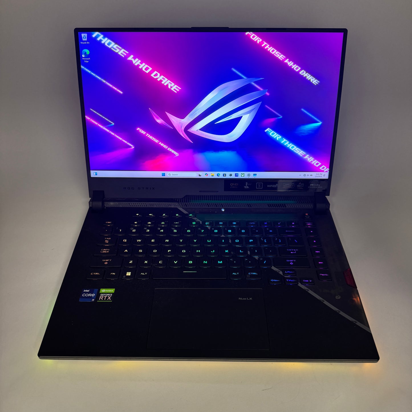 ASUS ROG Strix 15.6" i9-12900H 64GB RAM 1TB SSD GeForce RTX 3070 Read Below