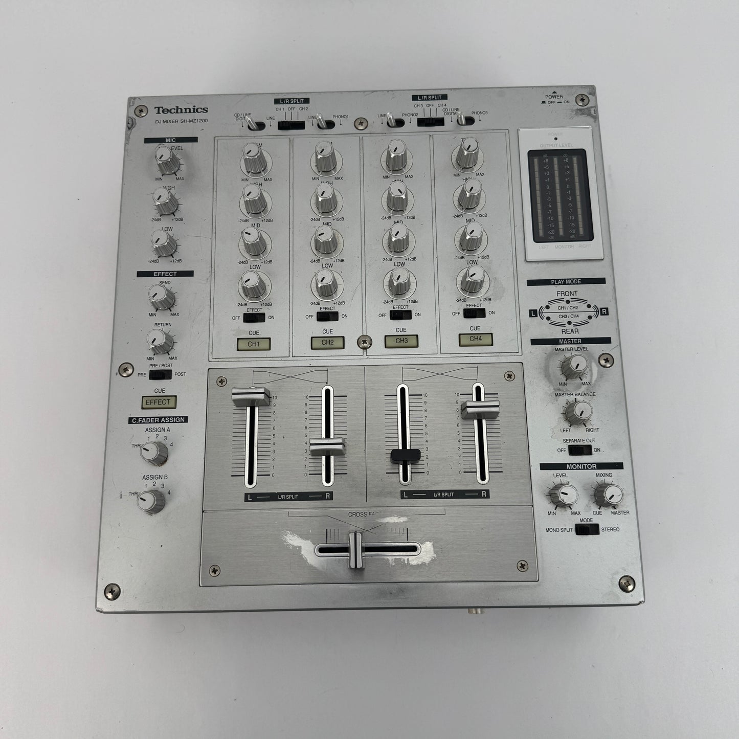 Technics SL-DZ1200 Pair & SH-MZ1200 Silver DJ Turntable Mixer & Rane Serato Scratch Live