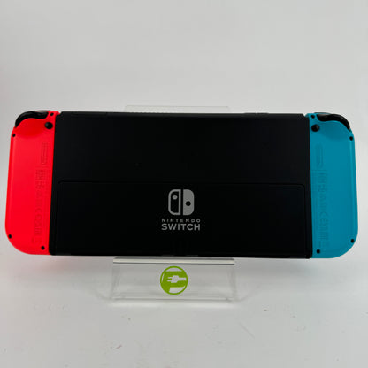 Nintendo Switch OLED Video Game Console HEG-001 Red/Blue