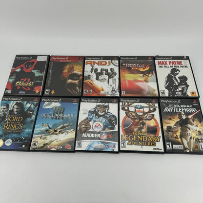 Lot of 27 Sony PlayStation 2 PS2 Games - Listing for Titles - No Duplicates