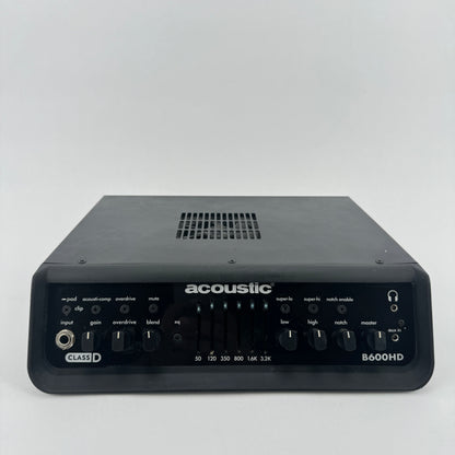 Acoustic B600HD 600W 2 Channel Power Amplifier