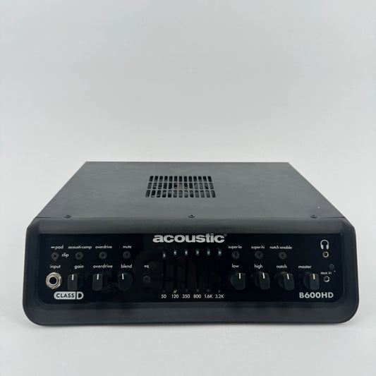 Acoustic B600HD 600W 2 Channel Power Amplifier