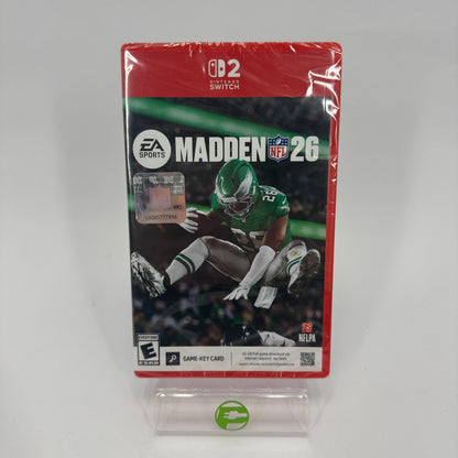 New Madden NFL 26 (Nintendo Switch, 2025)