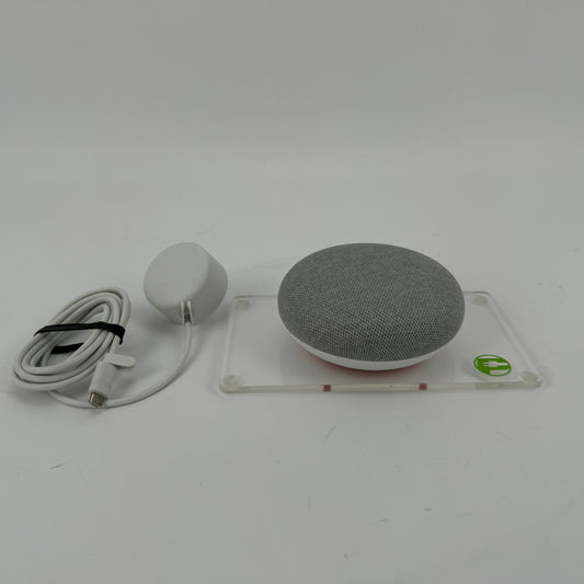 Google Home Mini  Smart Speaker Chalk H0A