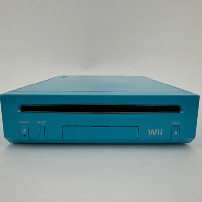 Limited Edition Nintendo Wii Blue  Console RVL-101