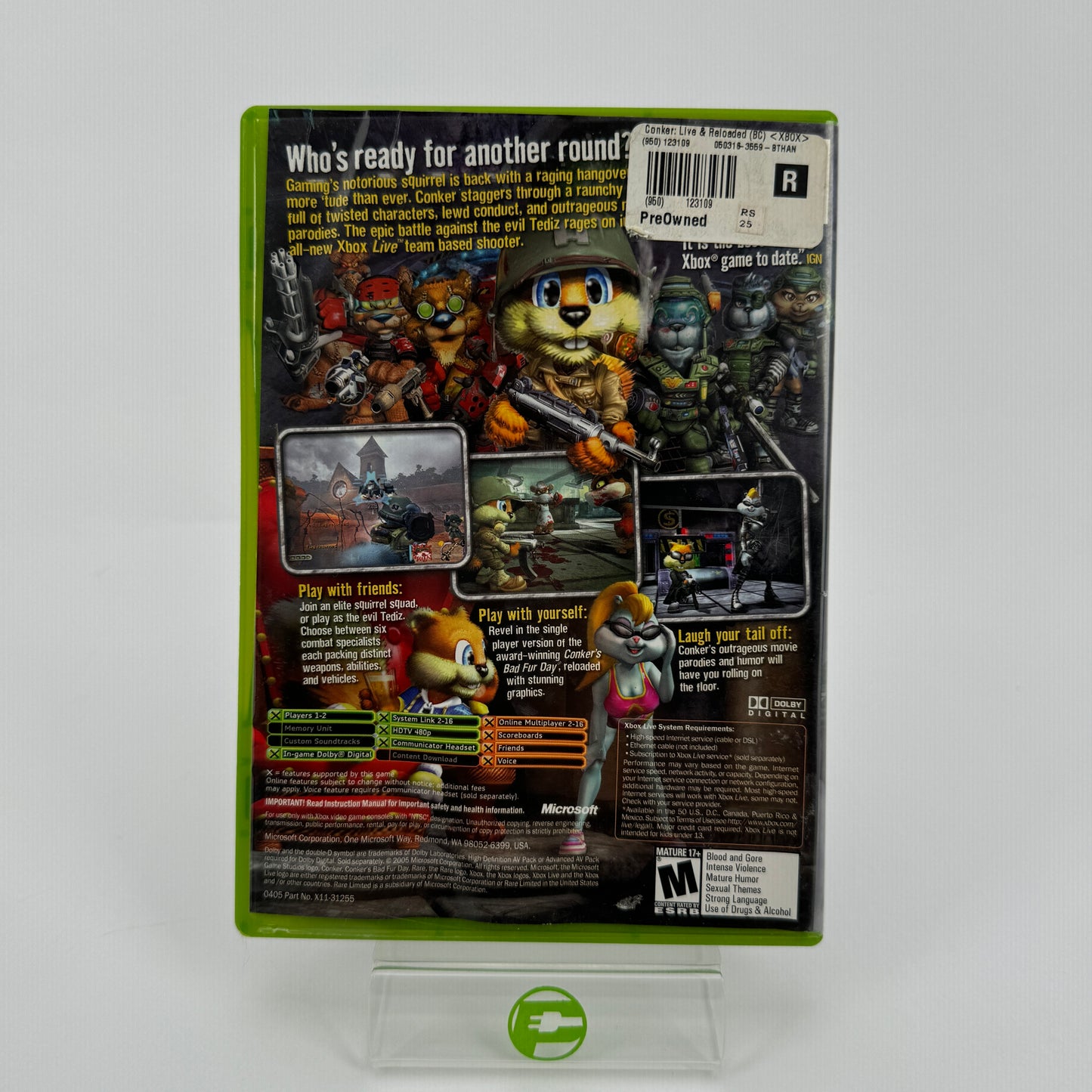 Conker Live and Reloaded  (Microsoft Xbox,  2005)