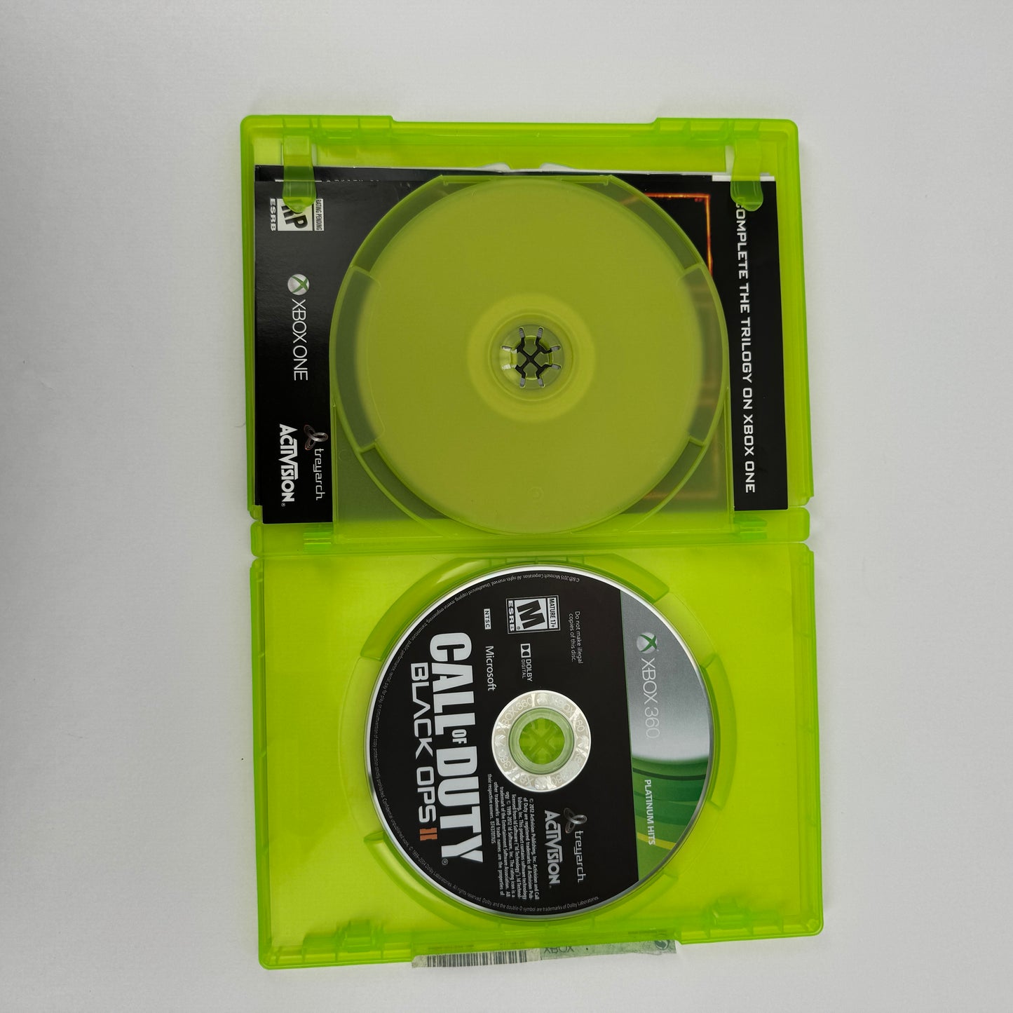 Call of Duty Black Ops I and II Combo Pack  (Microsoft Xbox 360,  2015)