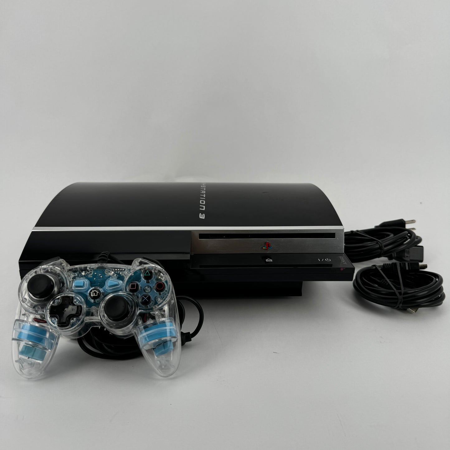 Sony PlayStation 3 Fat 80GB Black Console Gaming System CECHL01