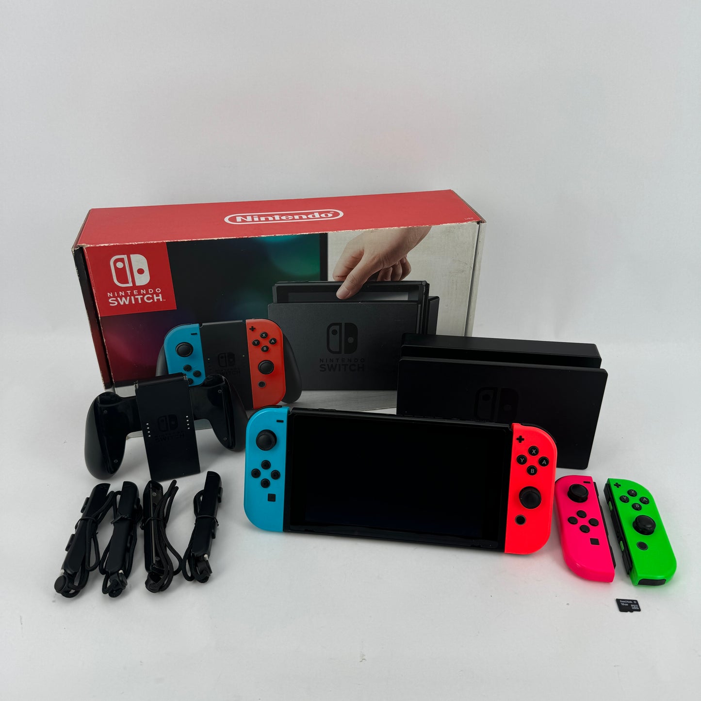 Nintendo Switch v1 Video Game Console HAC-001 Black