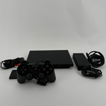 Sony PlayStation 2 Slim Black Console Gaming System SCPH-75001