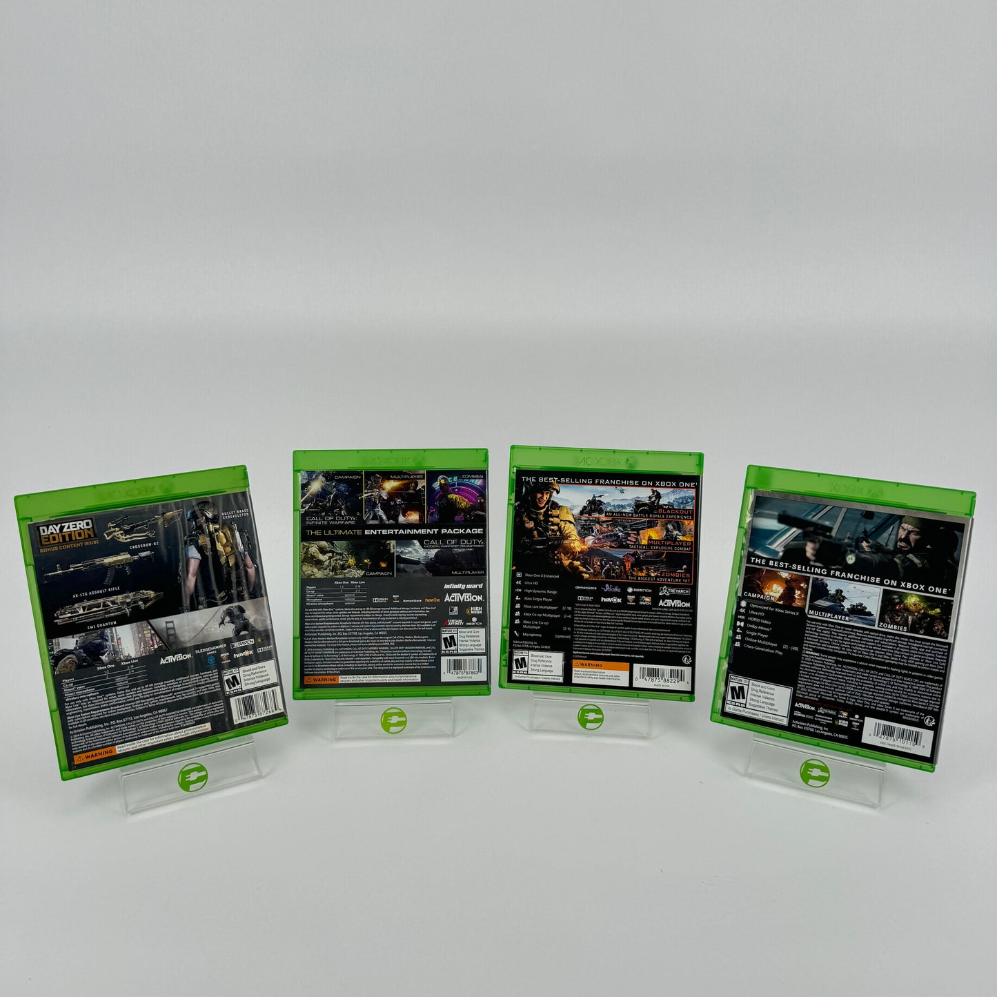 Call of Duty Black Ops & Warfare Xbox One Video Game Bundle