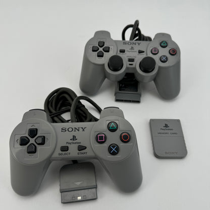 Sony PlayStation 1 PS1 Gray Console Gaming System SCPH-7501