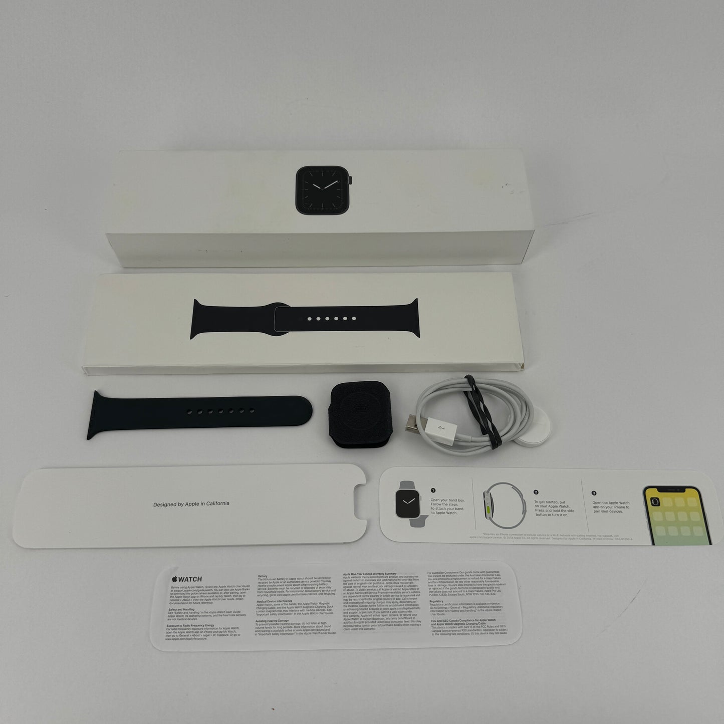 Unlocked Apple Watch Series 5 44MM Aluminum A2095