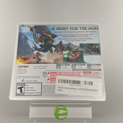 New Monster Hunter Generations  (Nintendo 3DS,  2016)