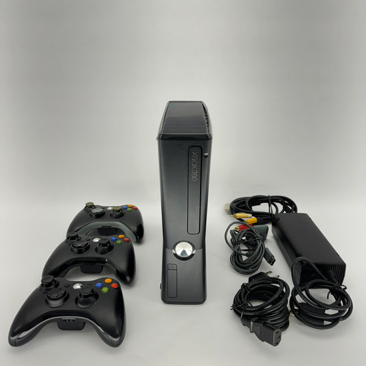 Microsoft Xbox 360 S 250GB Console Gaming System Black 1439