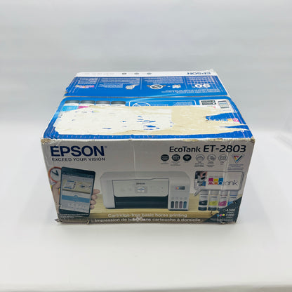 New Epson ET-2803 Printer C11CJ66203