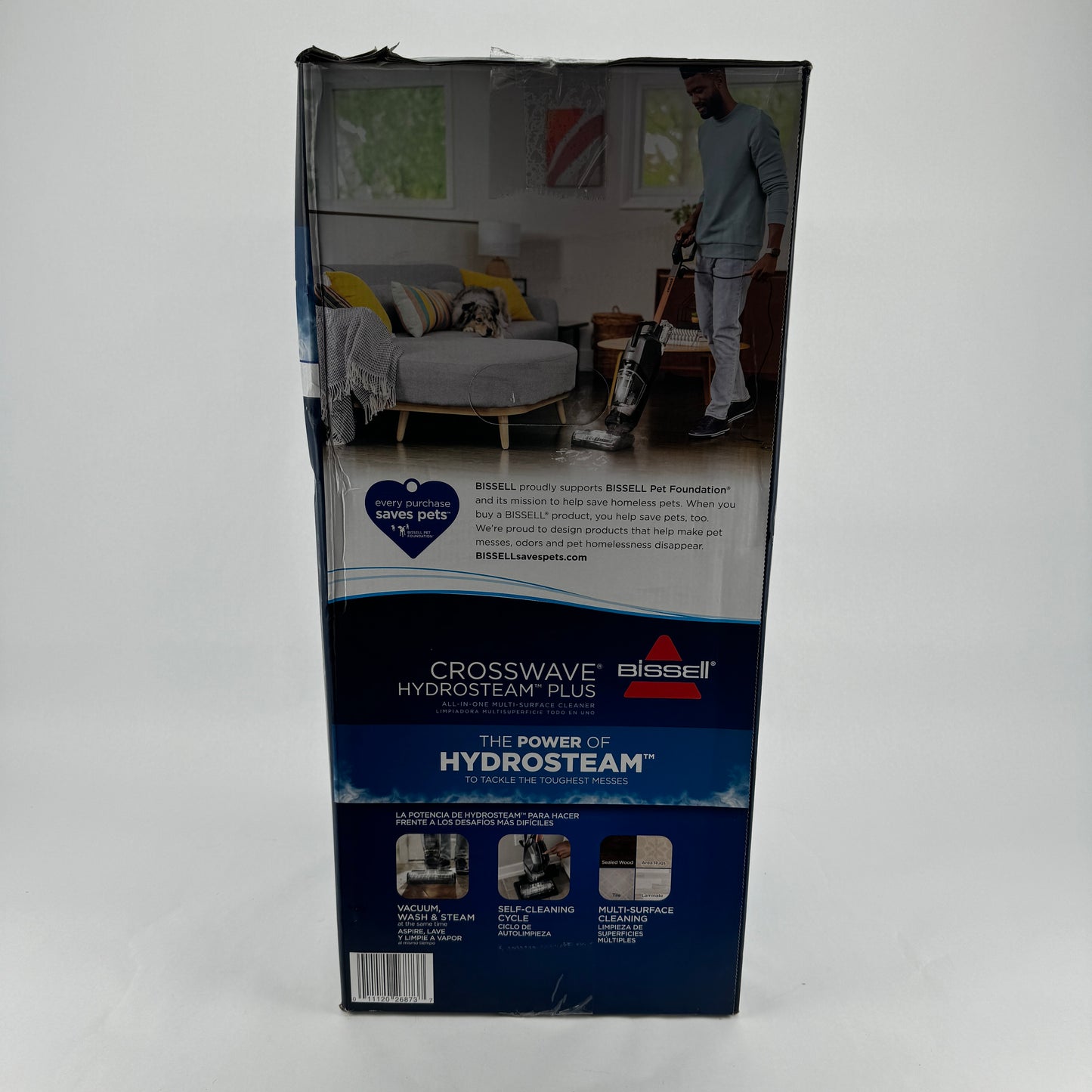 New Bissell Crosswave Hydro steam MULTI SURFACE CLEANER 35152