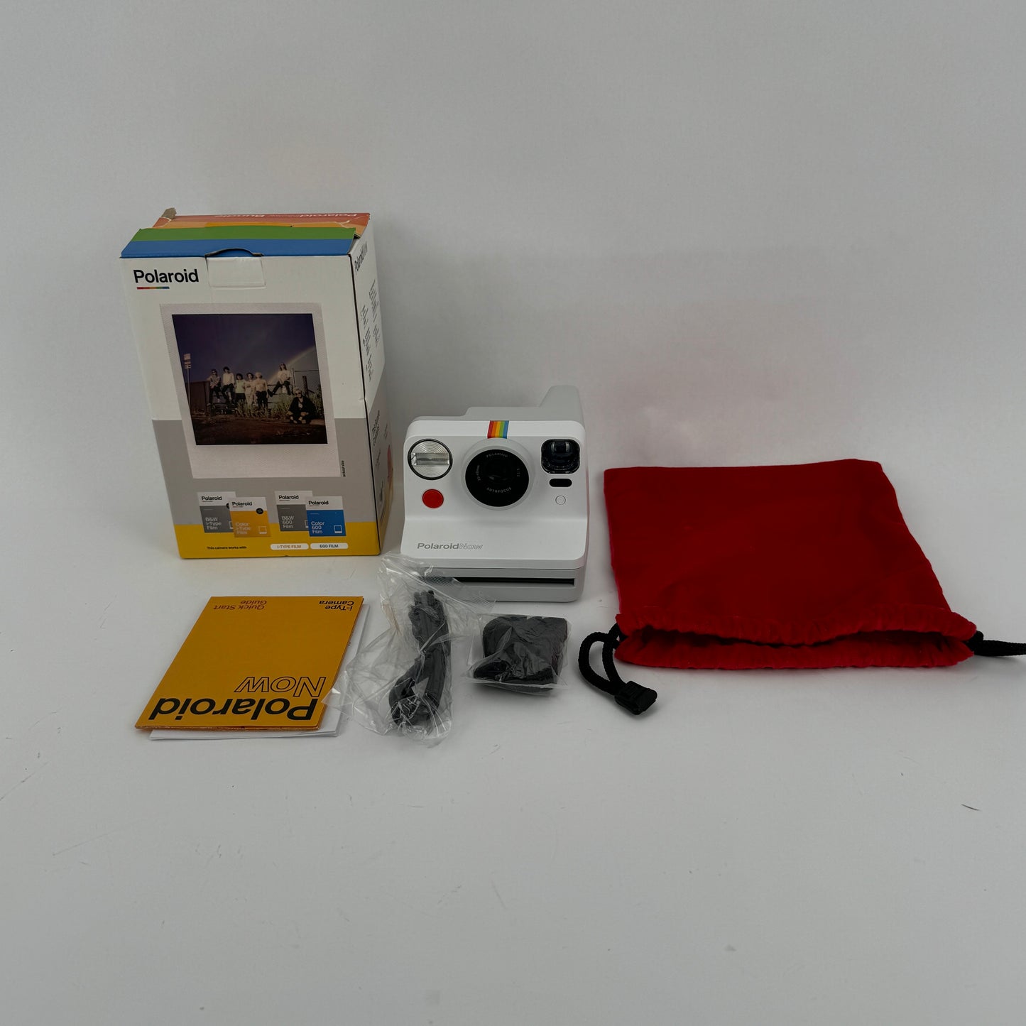 Polaroid Now Autofocus i-Type Instant Camera and Pouch