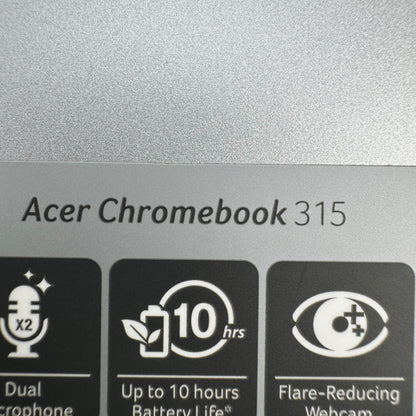 Acer Chromebook 315 CB315-4H 15.6" Celeron N4500 2.8GHz 4GB RAM 64GB Intel UHD Graphics