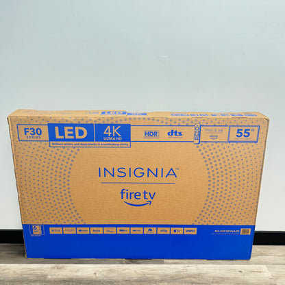 New Insignia 55" NS-55F301NA25 F-30 Series 4K UHD 4K LED TV (2022)