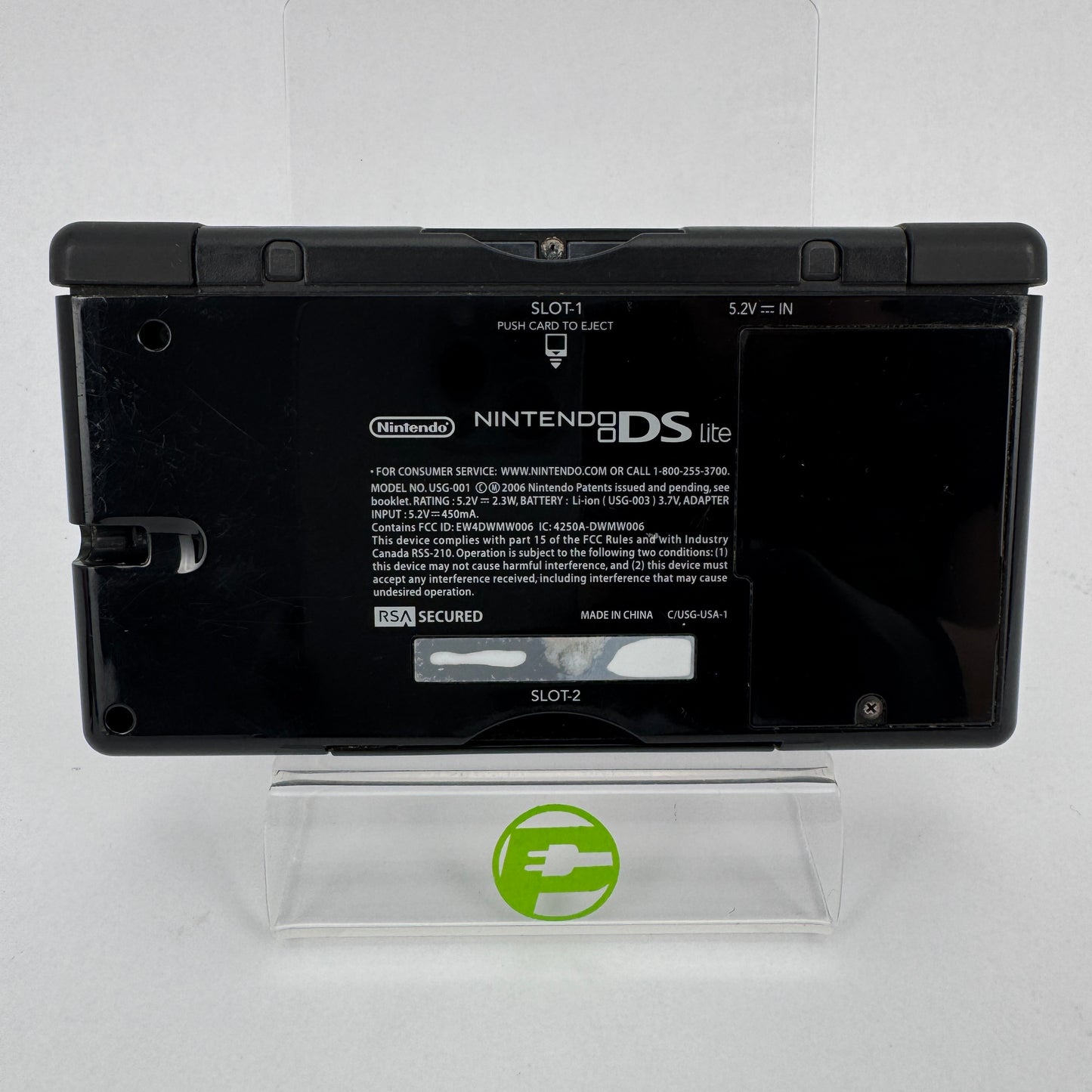 Nintendo DS Lite Handheld Game Console USG-USA-1 Black