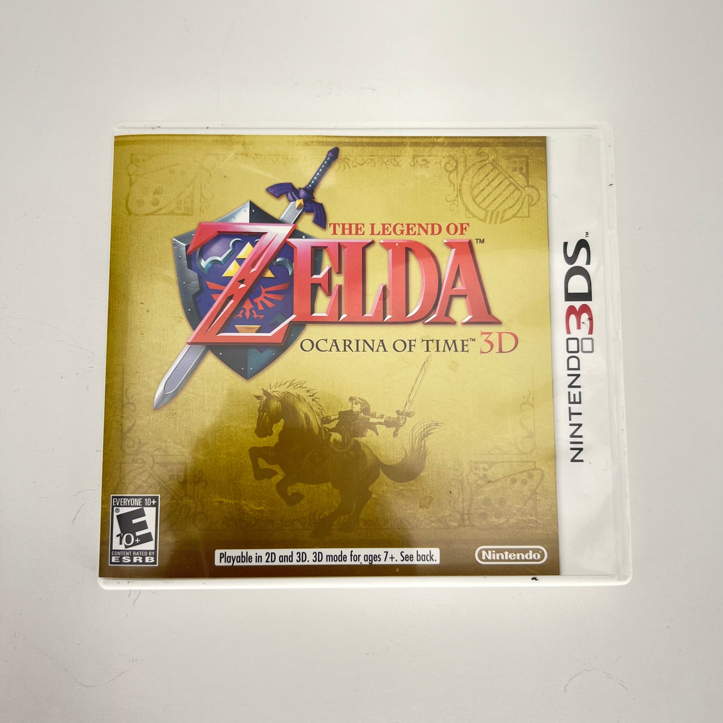 Zelda Ocarina of Time 3D  (Nintendo 3DS,  2011)