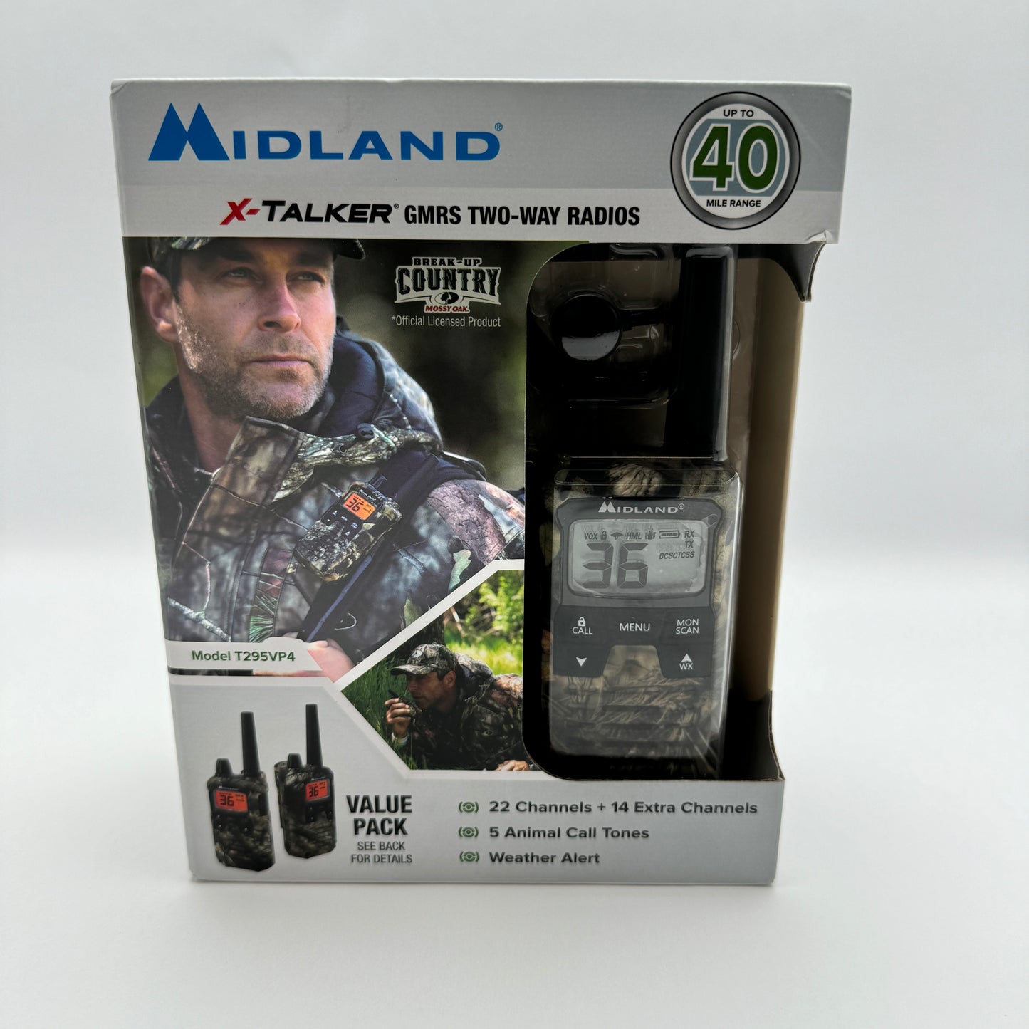 New Midland X-Talker GMRS 2-WAY RADIO T295VP4