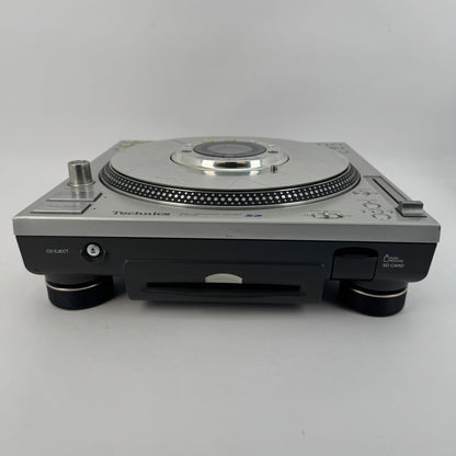 Technics SL-DZ1200 Pair & SH-MZ1200 Silver DJ Turntable Mixer & Rane Serato Scratch Live