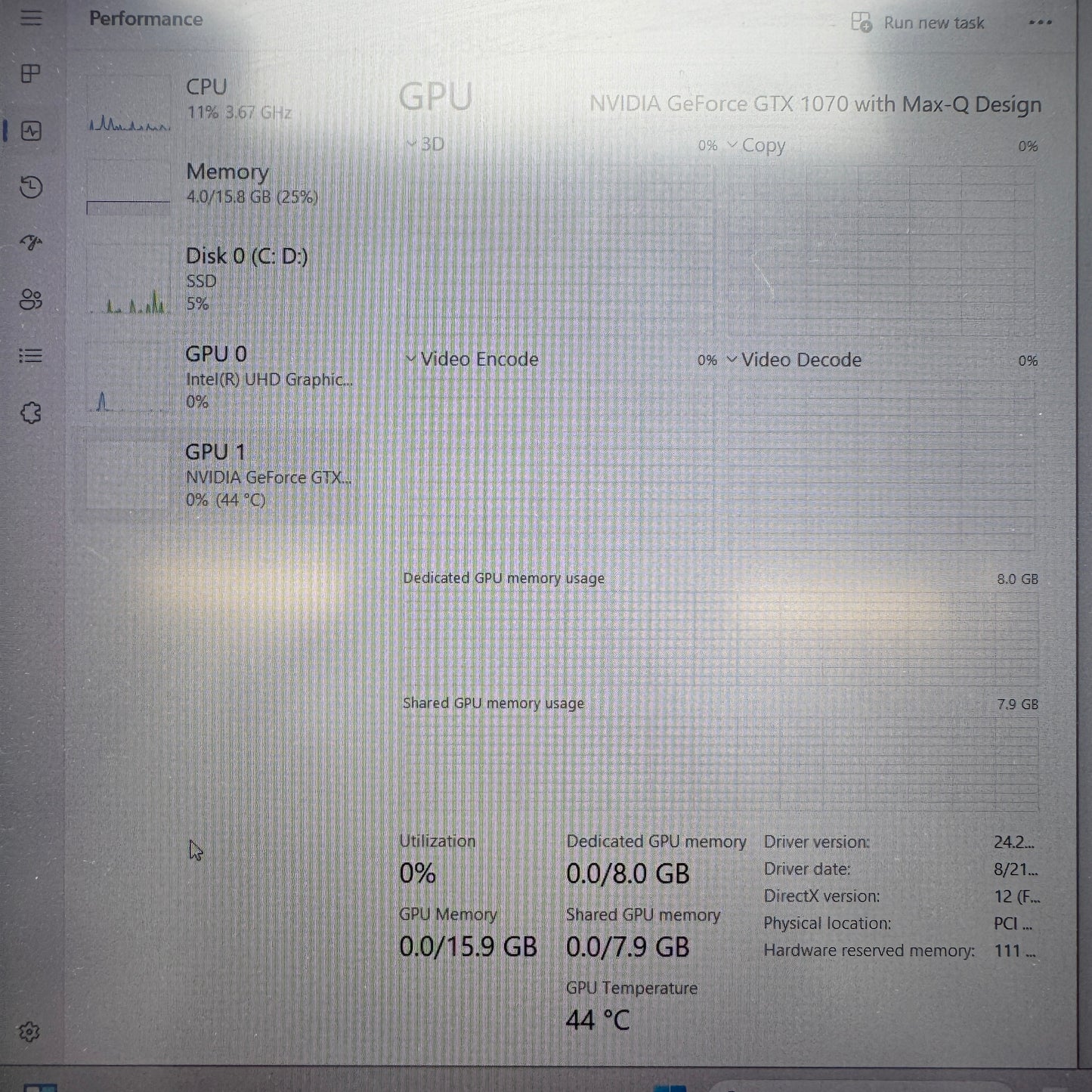 MSi GS65 STEALTH THIN 15.6" i7-8750H 16GB RAM 512GB SSD GTX 1060