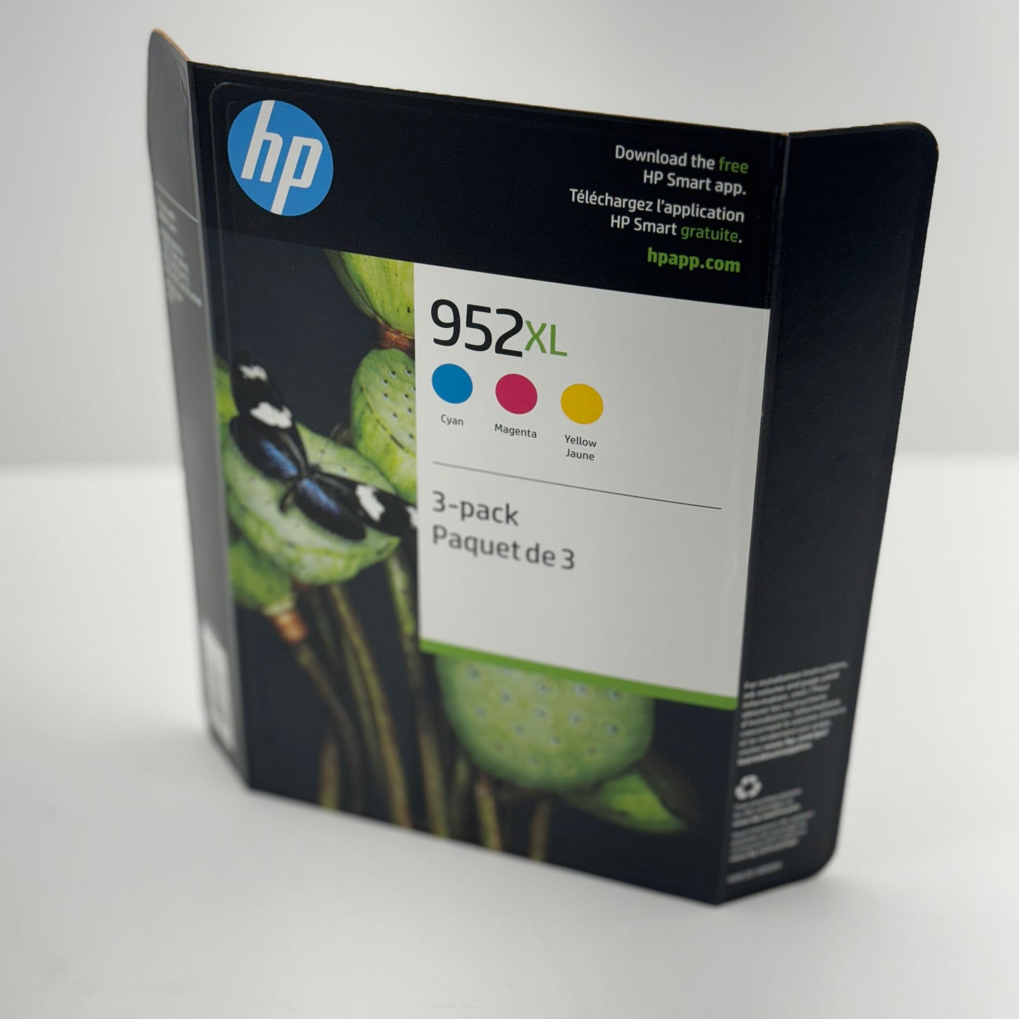 New HP 952XL N9K30BN Yellow, Cyan and Magenta Ink Cartridge