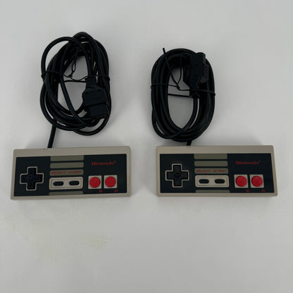 Nintendo Entertainment System NES Video Game Console Complete NES-001 Gray