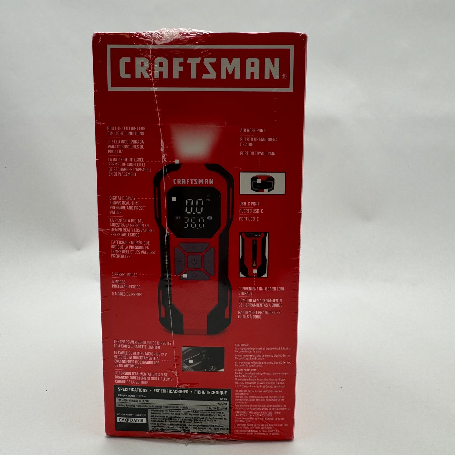 Craftsman Portable Air Inflator and Power Source