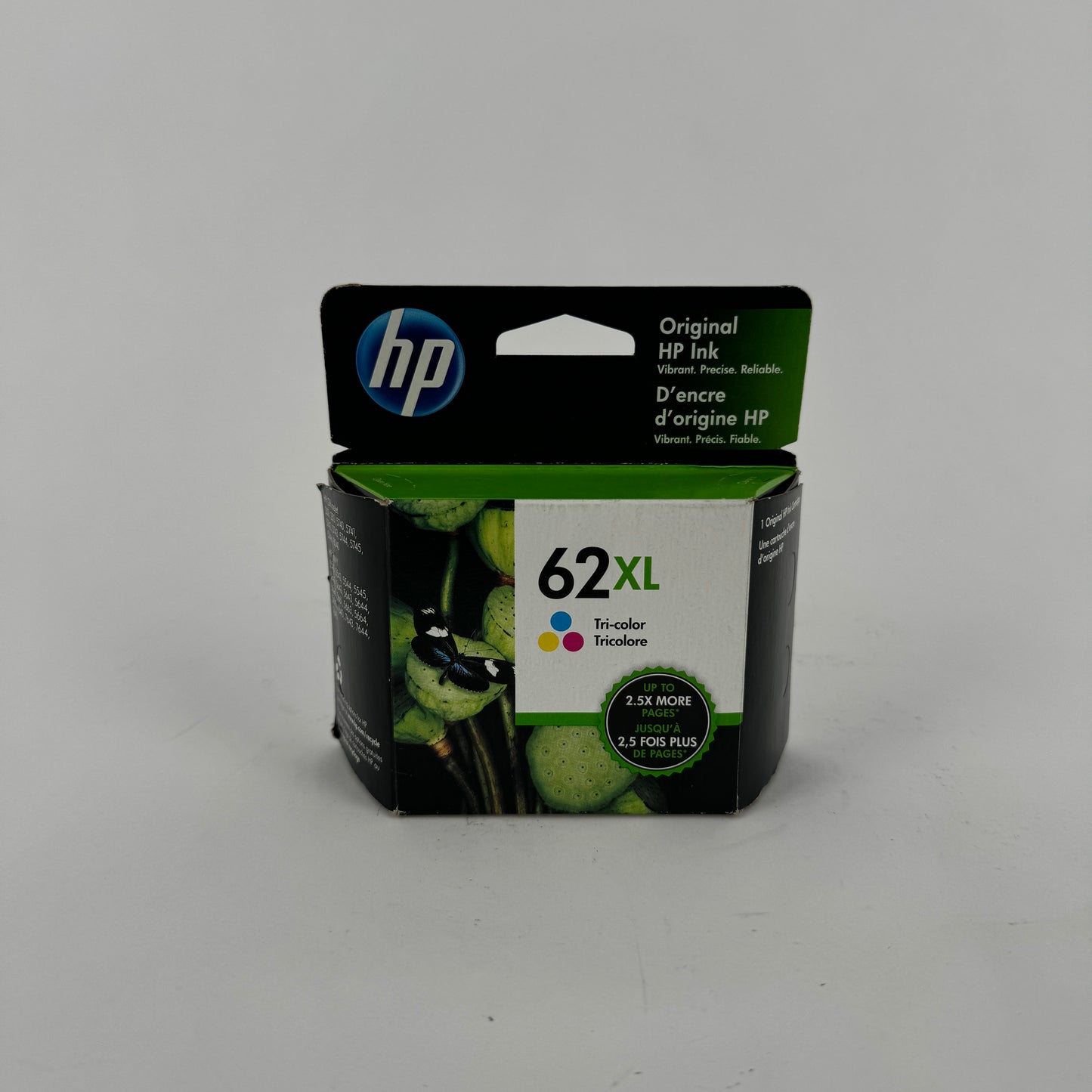 New HP 62XL C2P07AN Tri-color Ink Cartridge