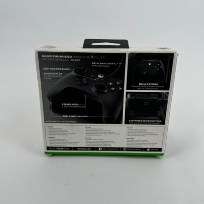 New PowerA Nano Black XBGP0024-01 For Xbox Series X|S