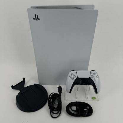 Sony PlayStation 5 Disc Edition 825GB White Console Gaming System complete