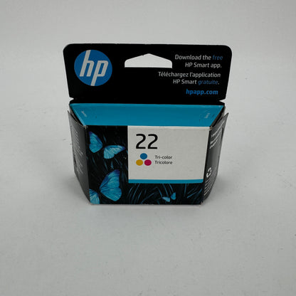 New HP 22 C9352AN Tri-color Ink Cartridge