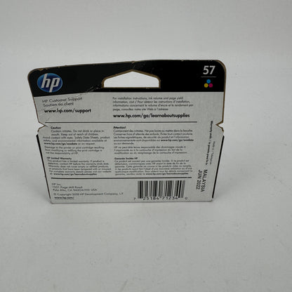 New HP 57 C6657AN Tri-color Ink Cartridge