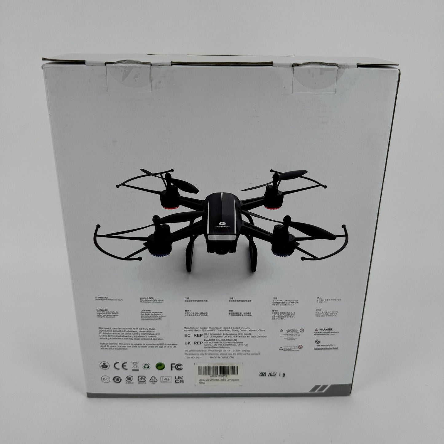 DEERC New D50 D50 4K Quadcopter Camera Drone