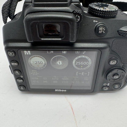 Nikon D3400 24.2MP Digital SLR DSLR Camera