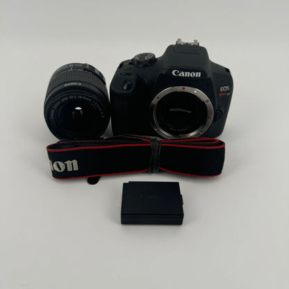 Canon EOS Rebel T7 24.1MP Digital SLR W/ Canon EF-S Zoom Lens 18-55mm f/3.5-5.6