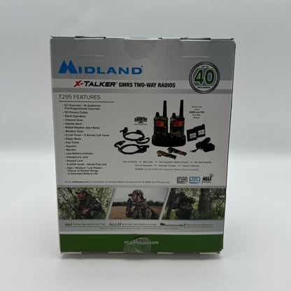 New Midland X-Talker GMRS 2-WAY RADIO T295VP4