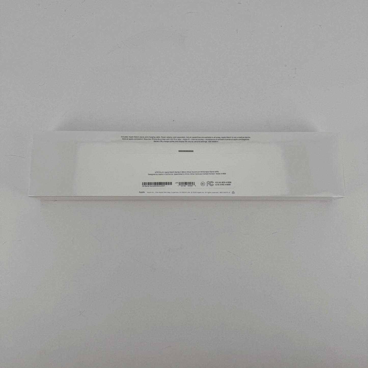 New Unlocked Apple Watch Series 3 38MM Aluminum A1858