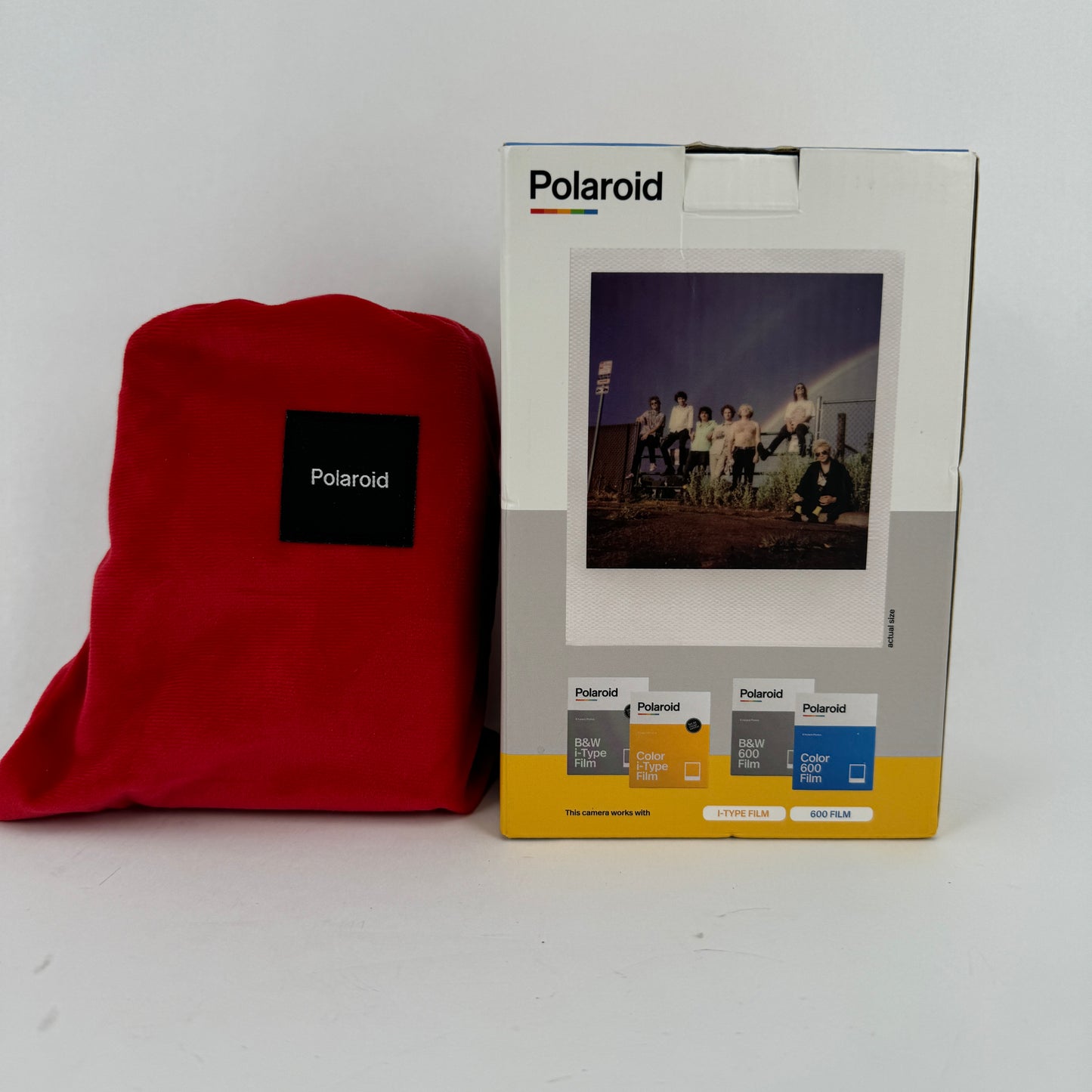 Polaroid Now Autofocus i-Type Instant Camera and Pouch