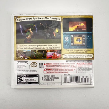 Zelda Ocarina of Time 3D  (Nintendo 3DS,  2011)