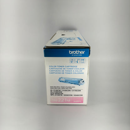 New Brother TN-221M 151217 Magenta Toner Cartridge