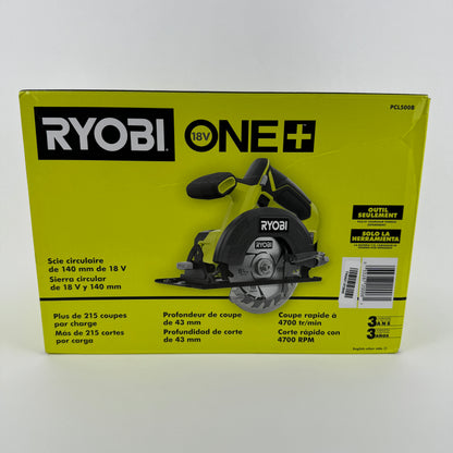 New Ryobi 18V 5-1/2" Circular Saw+18V Lithium Starter Kit